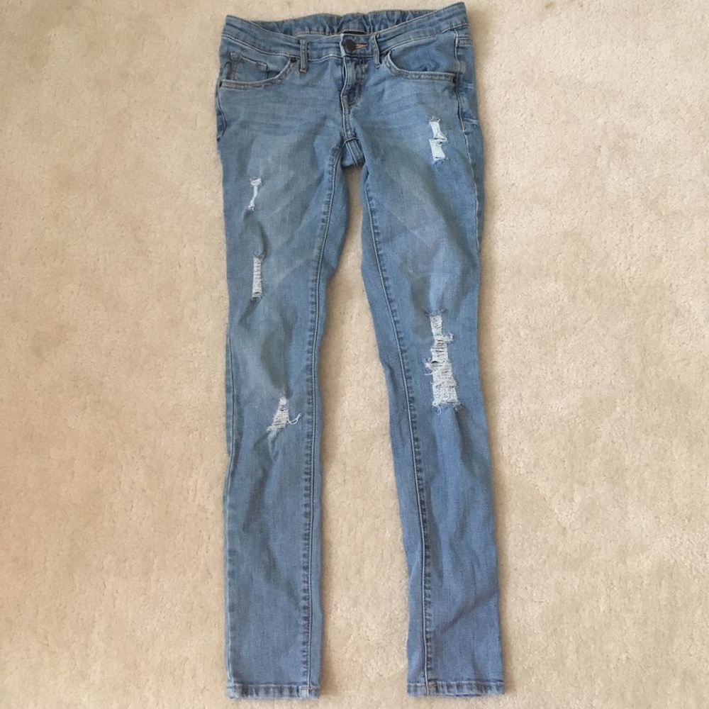 Homemade ripped jeans- worn once